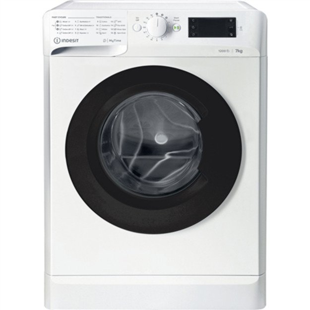 INDESIT | Washing machine | MTWE 71252 WK EE | Energy efficiency class E | Front loading | Washing capacity 7 kg | 1200 RPM | De