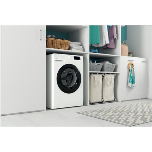 INDESIT | Washing machine | MTWE 71252 WK EE | Energy efficiency class E | Front loading | Washing capacity 7 kg | 1200 RPM | De