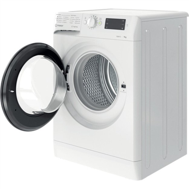 INDESIT | Washing machine | MTWE 71252 WK EE | Energy efficiency class E | Front loading | Washing capacity 7 kg | 1200 RPM | De