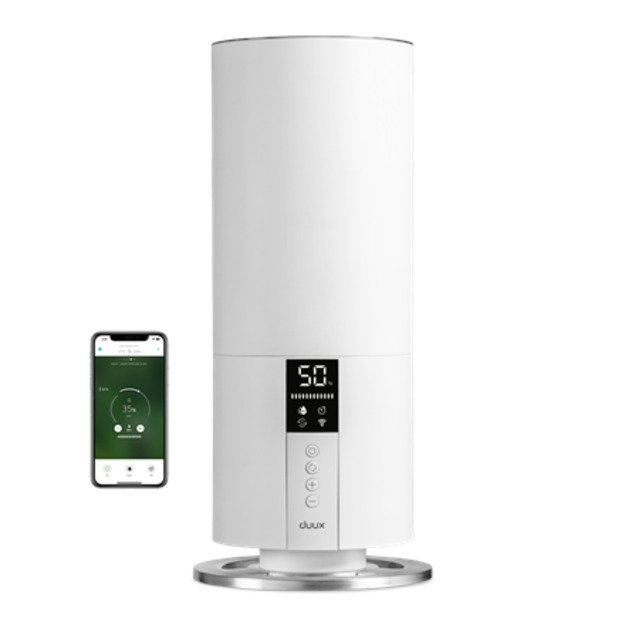 Duux | Humidifier Gen 2 | Beam Mini Smart | Air humidifier | 20 W | Water tank capacity 3 L | Suitable for rooms up to 30 m² |