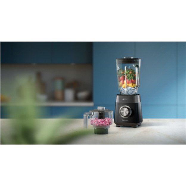 Philips Blender | HR3032/00 | Tabletop | 1200 W | Jar material Glass | Jar capacity 2 L | Ice crushing | Stainless steel