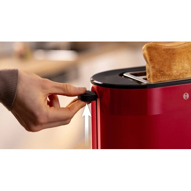 Bosch Compact Toaster | TAT2M124 MyMoment | Power 950 W | Number of slots 2 | Housing material Plastic | Red