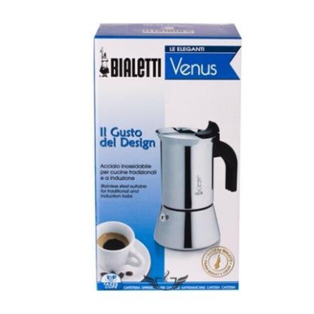 Bialetti Venus box Moka pot 0.2 L Silver