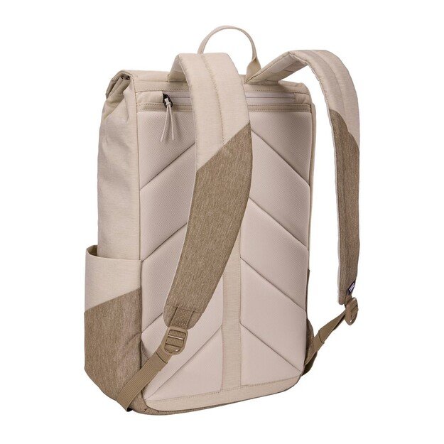 Thule | Lithos | Backpack 16L | Fits up to size 16   | Laptop backpack | Pelican Gray/Faded Khaki