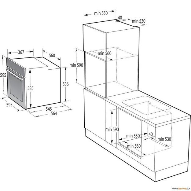 GORENJE BSA6747DGWI