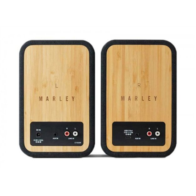 Marley | Get Together Duo Speaker | EM-JA019-SB | 15 W | Bluetooth | Black | Portable | Wireless connection