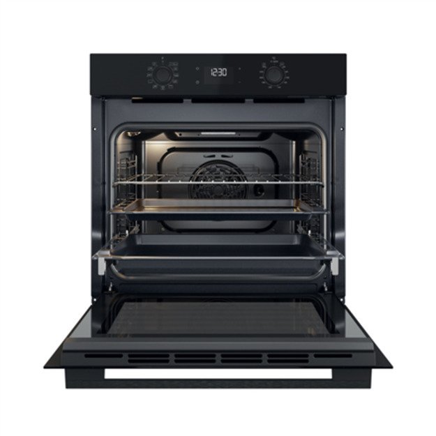 Whirlpool Oven | OMK58HU1B | 71 L | Electric | Hydrolytic | Electronic | Convection | Height 59.5 cm | Width 59.5 cm | Black