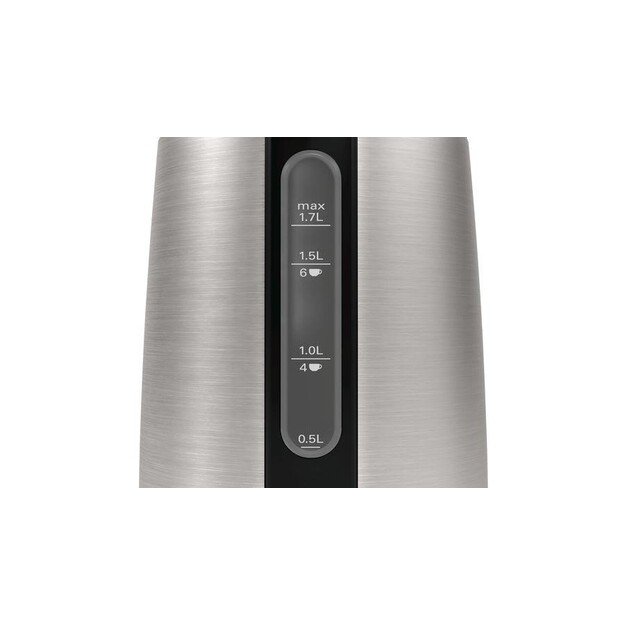 Bosch | Kettle | DesignLine TWK3P420 | Electric | 2400 W | 1.7 L | Stainless steel | 360° rotational base | Stainless steel