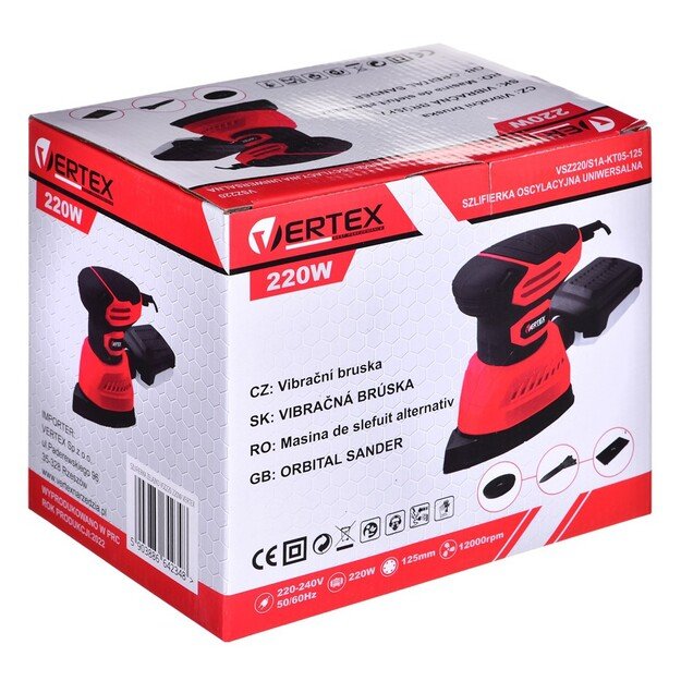 VERTEX ORBITAL SANDER 220W