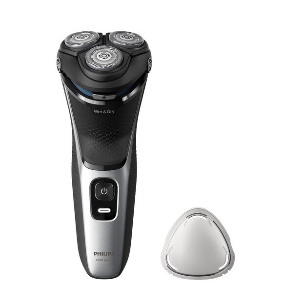 Philips S3143/00 men s shaver Rotation shaver Trimmer Black, Silver