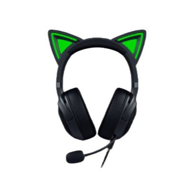 Razer Kraken Kitty V2 Laidinės žaidimų ausinės, Juoda