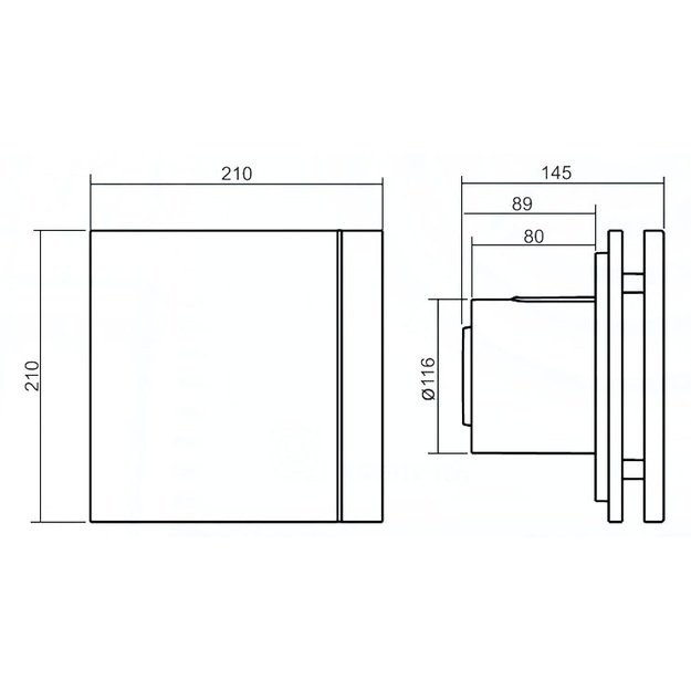 SOLER&PALAU SILENT-200 CRZ DESIGN - 3C, 5210604100