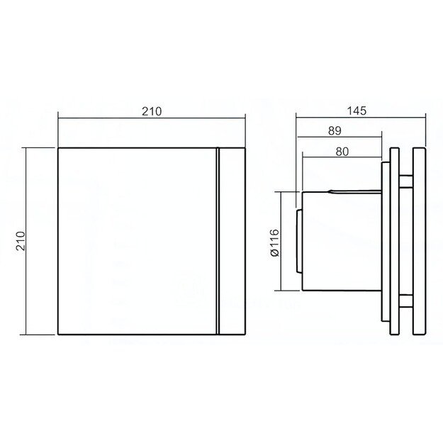 SOLER&PALAU SILENT-200 CRZ DESIGN - 3C, 5210604100