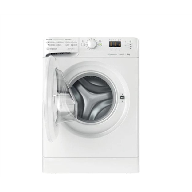 INDESIT | Washing Machine | MTWSA 61294 W EE | Energy efficiency class C | Front loading | Washing capacity 6 kg | 1200 RPM | De