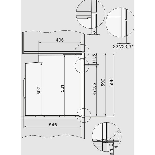 MIELE H 7264 BP OBSW