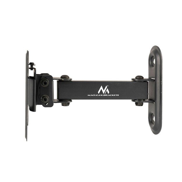 Maclean MC-416 TV Monitor Wall Mount 13 -32  30kg Tilt Rotate max. VESA 100x100 Black Powder Coating LED OLED LCD Universal