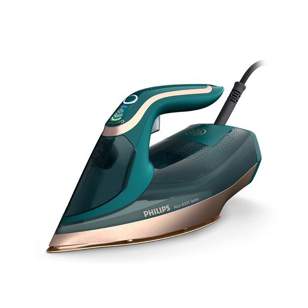 Philips | DST8030/70 Azur | Steam Iron | 3000 W | Water tank capacity 350 ml | Continuous steam 70 g/min | Green