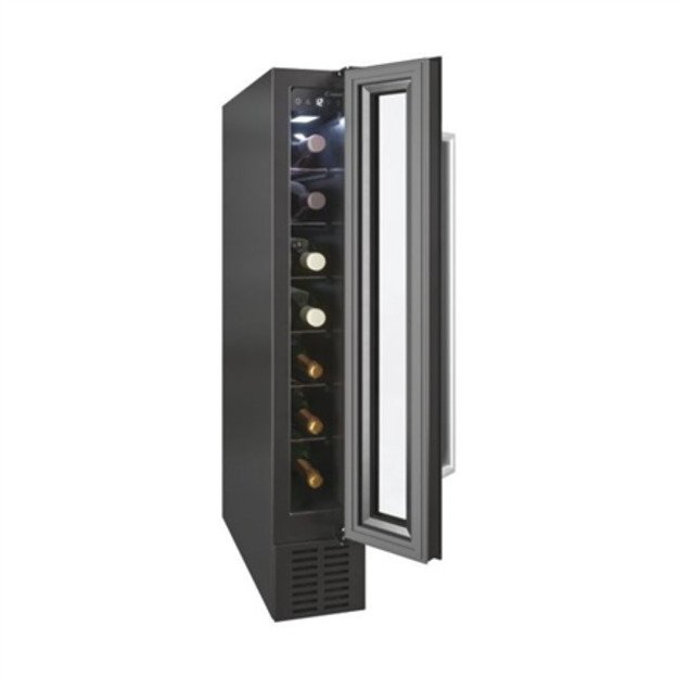 Candy | Wine Cooler | CCVB 15/1 | Energy efficiency class G | Built-in | Bottles capacity 7 | Black