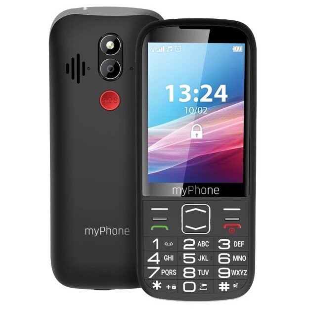 myPhone HALO 4 LTE | Black | 3.5   | TFT | 128 MB | 64 MB | Dual SIM | 3G | Bluetooth | Main camera resolution 2 MP | 2500 mAh