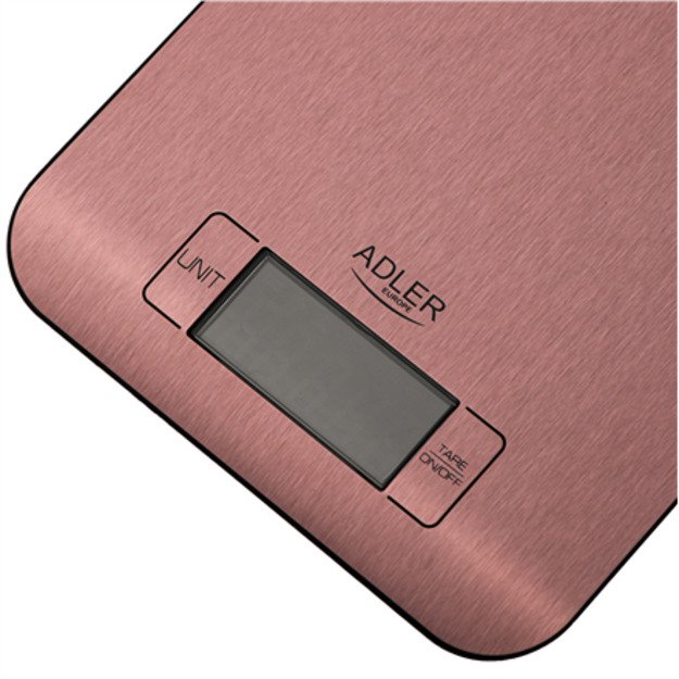 Adler Kitchen Scale | AD 3183c | Graduation 1 g | Copper