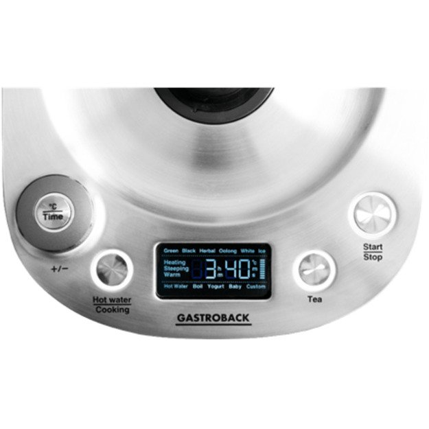 Gastroback Tea maker Design Tea & More Advanced With electronic control