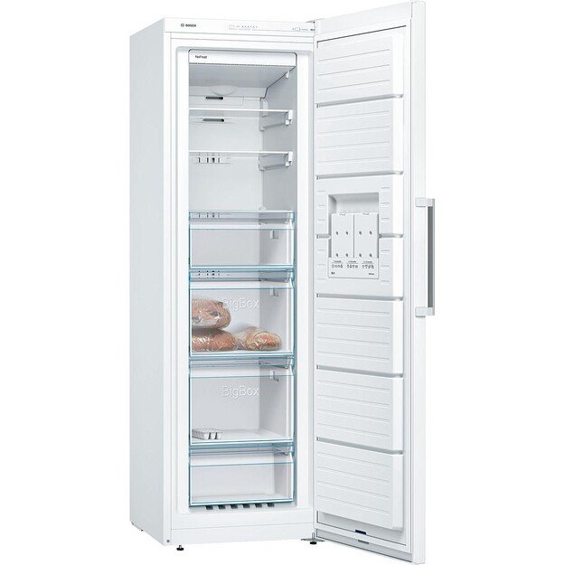 Bosch | Freezer | GSN36CWEP | Energy efficiency class E | Upright | Free standing | Height 186 cm | Total net capacity 242 L | N