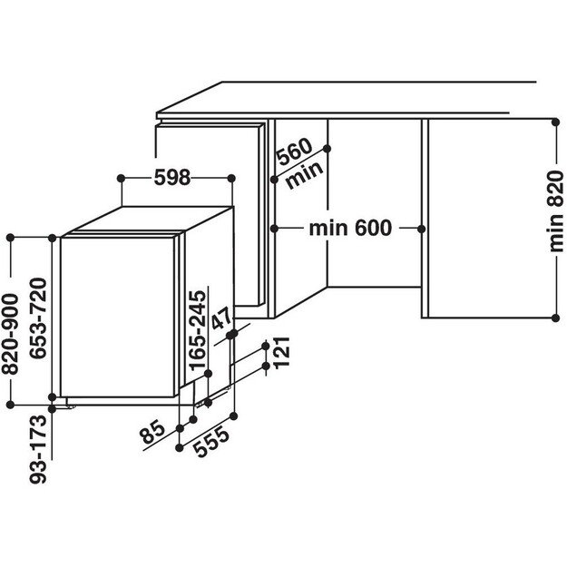 WHIRLPOOL WIO 3P33 PL