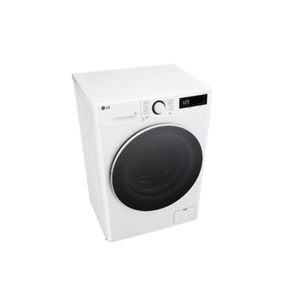 LG | Washing Machine | F2WR508S0W | Energy efficiency class A-10% | Front loading | Washing capacity 8 kg | 1200 RPM | Depth 47.