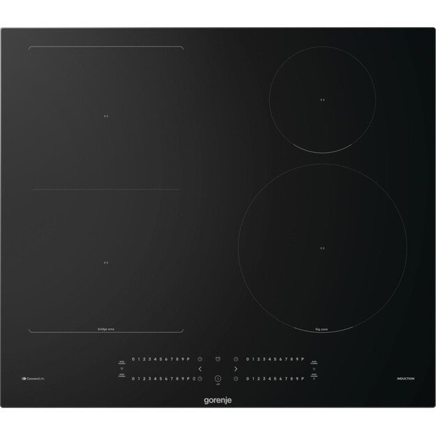 Gorenje GI6432BCWF Black Built-in 60 cm Zone induction hob 4 zone(s) 12