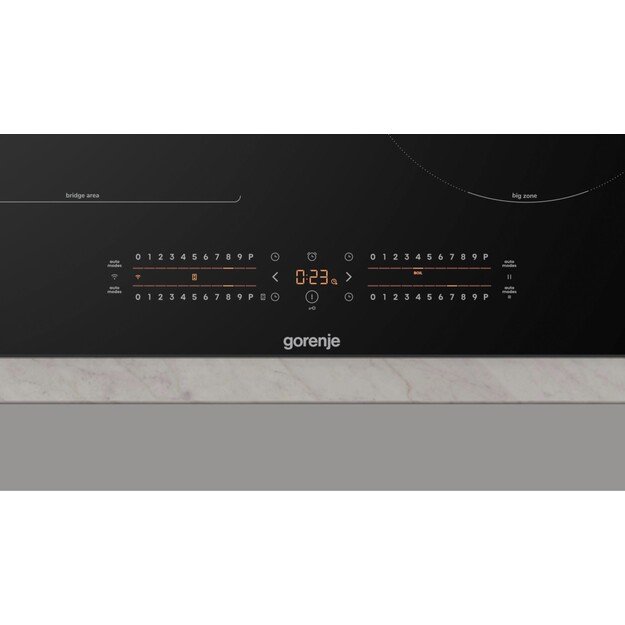 Gorenje GI6432BCWF Black Built-in 60 cm Zone induction hob 4 zone(s) 10