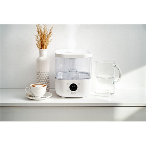 Camry | CR 7973w | Humidifier | 23 W | Water tank capacity 5 L | Suitable for rooms up to 35 m2 | Ultrasonic | Humidification