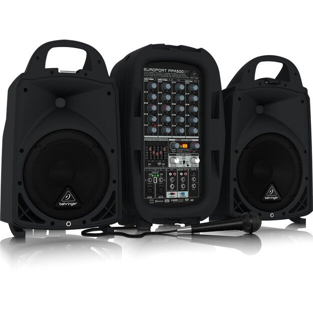 Behringer PPA500BT Public Address (PA) system Freestanding Public Address (PA) system 500 W Black