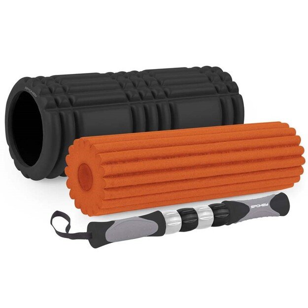 Spokey Mixroll roller 3in1 orange-black 928939