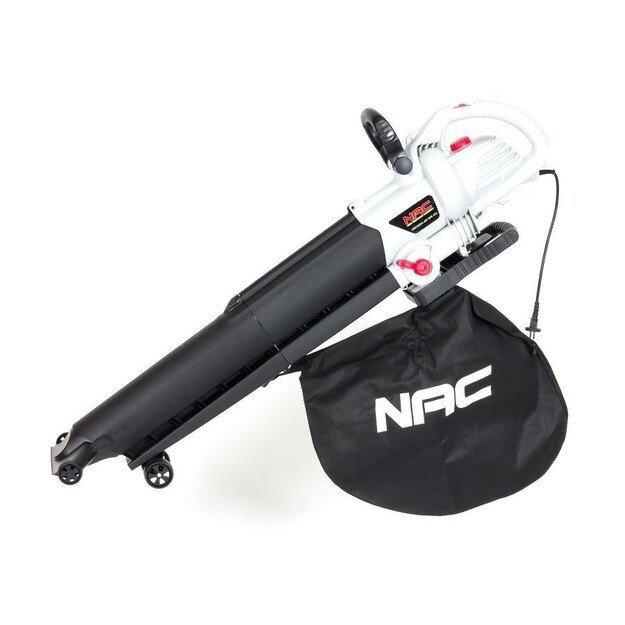 NAC VBE300A-AS-WS-CH Electric leaf blower 3000 W 270 km/h Black, White