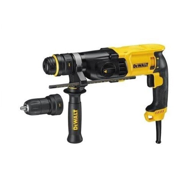 DEWALT 26mm SDS-Plus Hammer Drill with QCC | D25134K-QS | 800 W