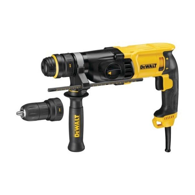 DEWALT 26mm SDS-Plus Hammer Drill with QCC | D25134K-QS | 800 W