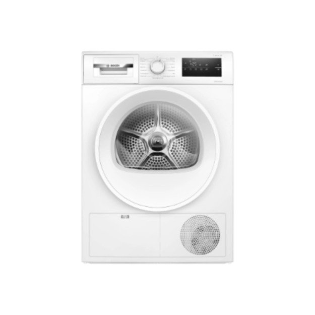 Bosch Dryer machine with heat pump | WTH85V0MSN | Energy efficiency class E | Front loading | 8 kg | LED | Depth 61 cm | White