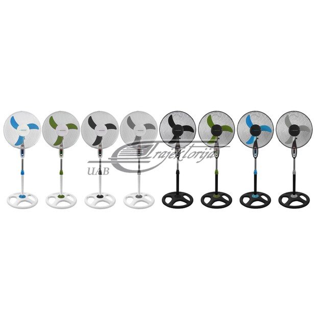 ESPERANZA PEDESTAL FAN TYPHOON WHITE - GRAY 1