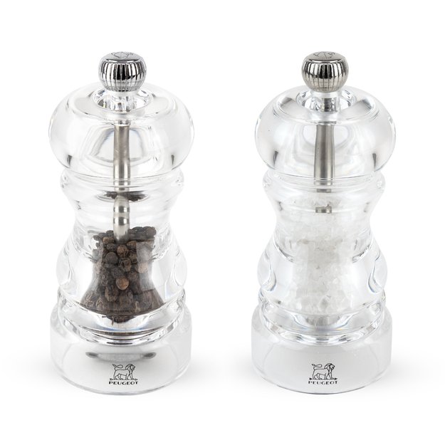 Salt and pepper grinder set, 12 cm, Nancy