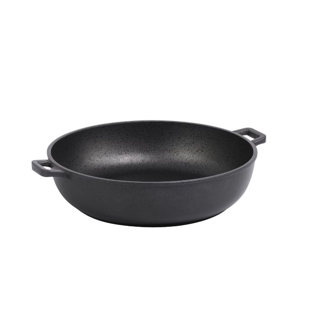 Deep skillet with two handles, 20 cm, Choc Extreme