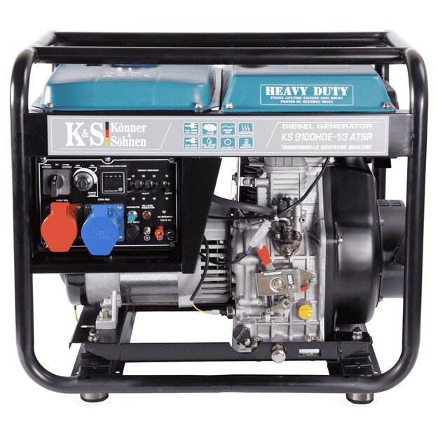 KONNER AMP SOHNEN KS 9100HDE-1/3 ATSR, 7.5 kW