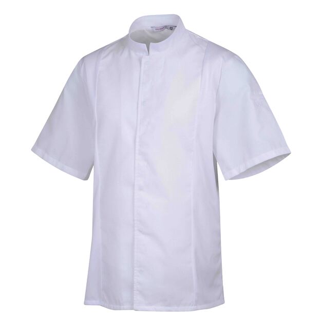 Short-sleeve jacket, white, XL, Siaka
