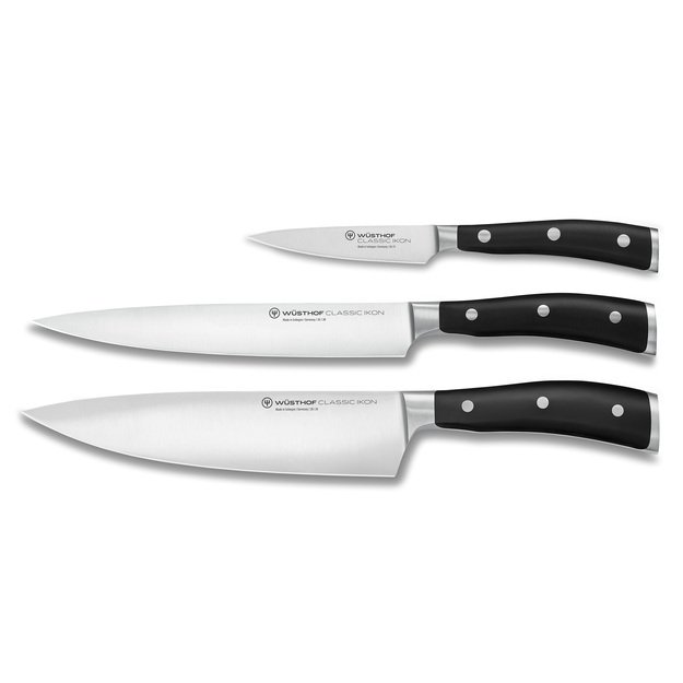 Set of 3 knives, Classic Ikon