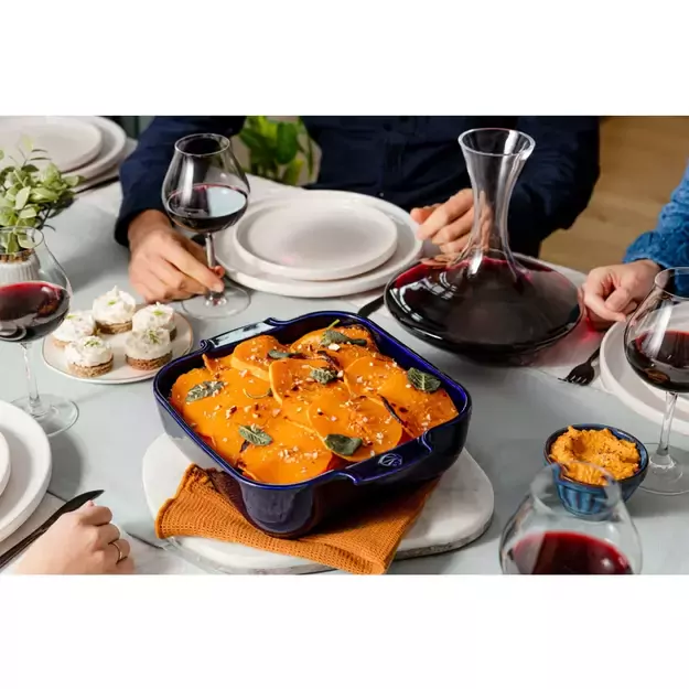 PEUGEOT APPOLIA kvadratinis indas 28 cm mėlynas 1