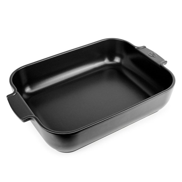 Dish, 33x25.7x8.3 cm, black, Appolia