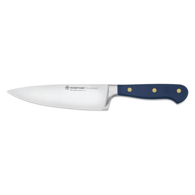 Chefs knife, 16 cm, navy-blue, Classic Colour