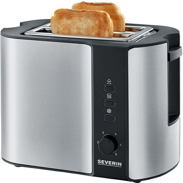 Severin 2589 2 slice(s) 800 W Black, Stainless steel
