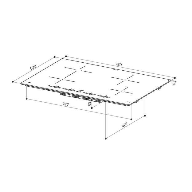 Kaitlentė FABER FCH 84 BK KL