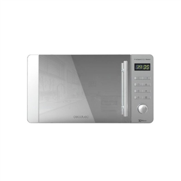 Cecotec Microwave Oven | ProClean 5120 Mirror | Free standing | 20 L | 700 W | Grill | ‎Stainless Steel