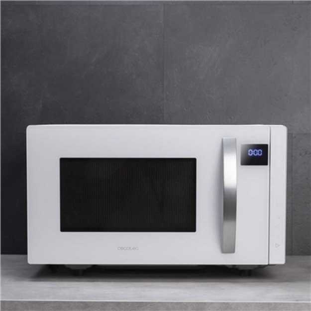 Cecotec Microwave Oven | GrandHeat 2300 Flatbed Touch White | Free standing | 23 L | 800 W | White 3